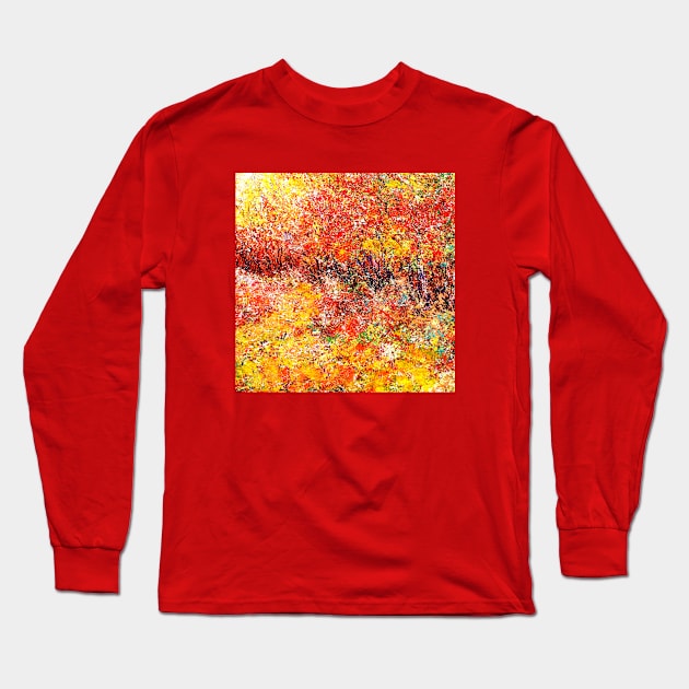 another orange trail Long Sleeve T-Shirt by segismundoart